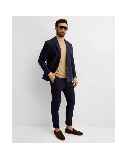 Fay Blue Blazers for men