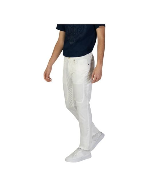 Jeckerson Blue Slim-Fit Jeans for men