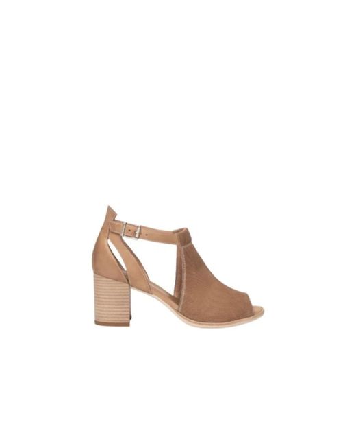 Nero Giardini Brown High Heel Sandals