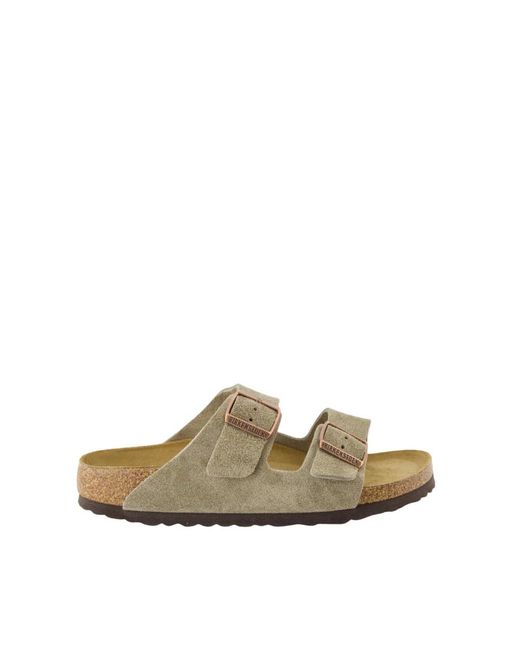 Birkenstock Natural Sliders for men