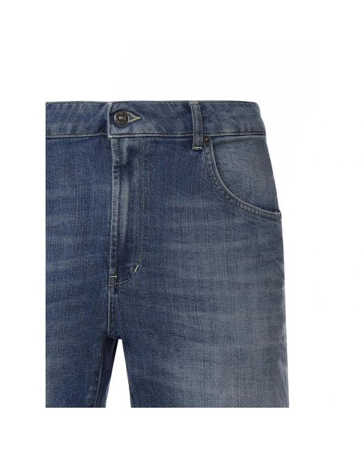 Dondup Blue Denim Shorts for men