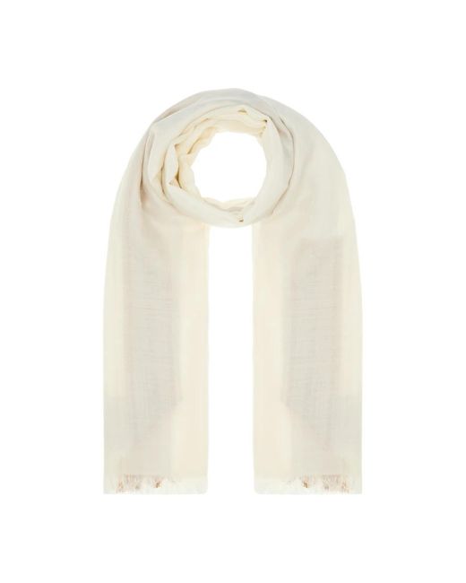 Max Mara Natural Scarves