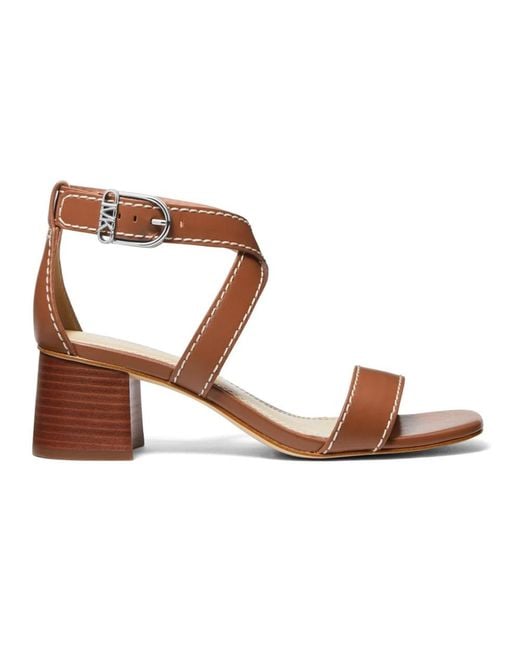 Michael Kors Brown High Heel Sandals