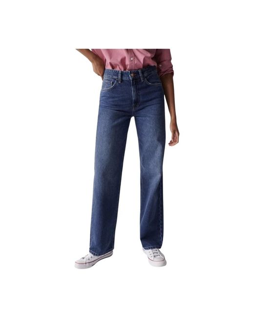 Salsa Jeans Blue Straight Jeans