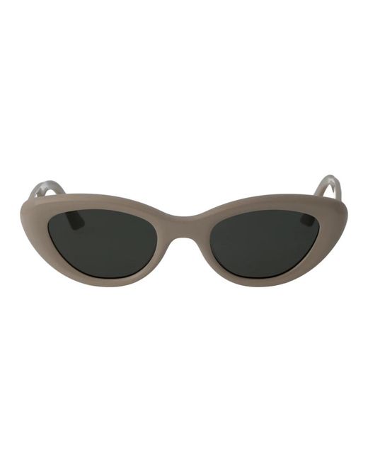 Gentle Monster Gray Konische sonnenbrille für stilvollen sonnenschutz