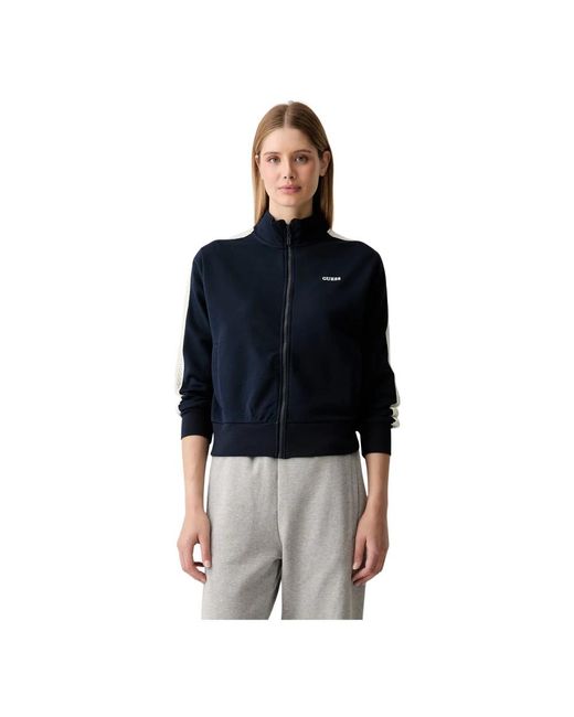 Guess Phoebe Full-Zip Sweatshirt in het Black