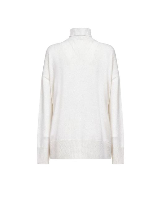 Brunello Cucinelli Cashmere Knitwear in het White