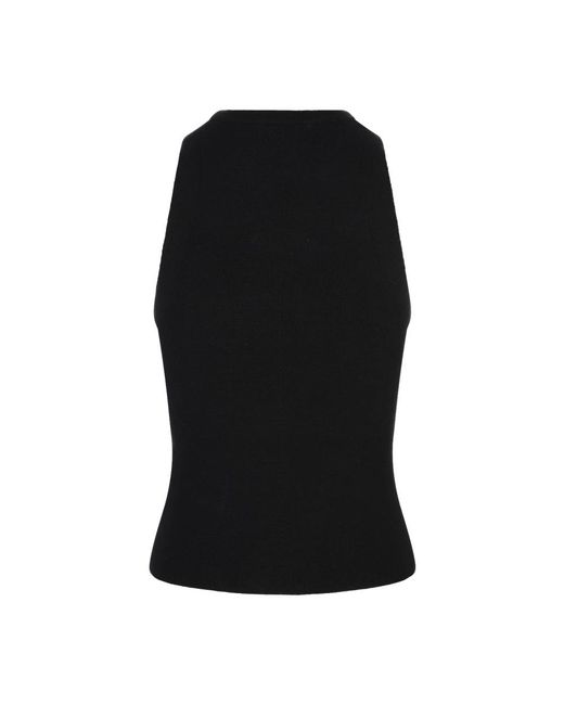 DIESEL Black Ärmelloses Top