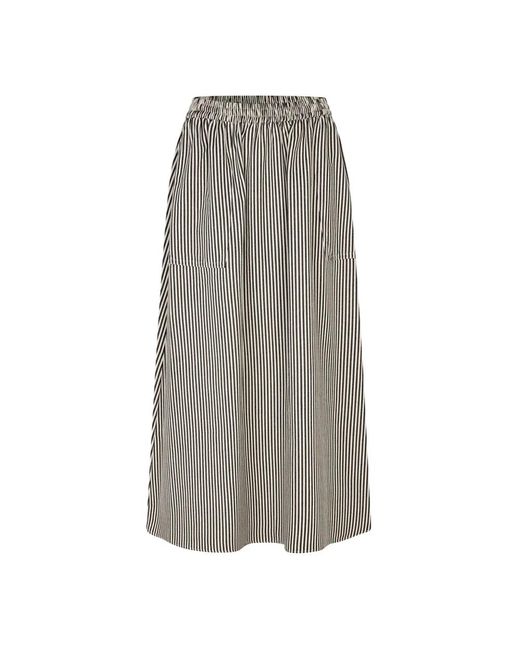 Lolly's Laundry Midi Skirts in het Gray