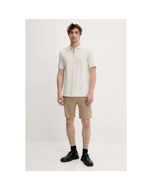 Polo Shirts Samsøe & Samsøe de hombre de color Natural