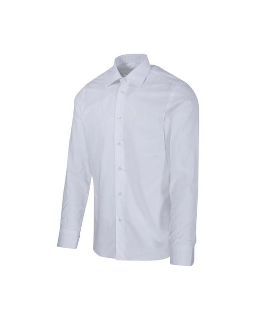 Borriello Bianco Shirt in het Blue voor heren