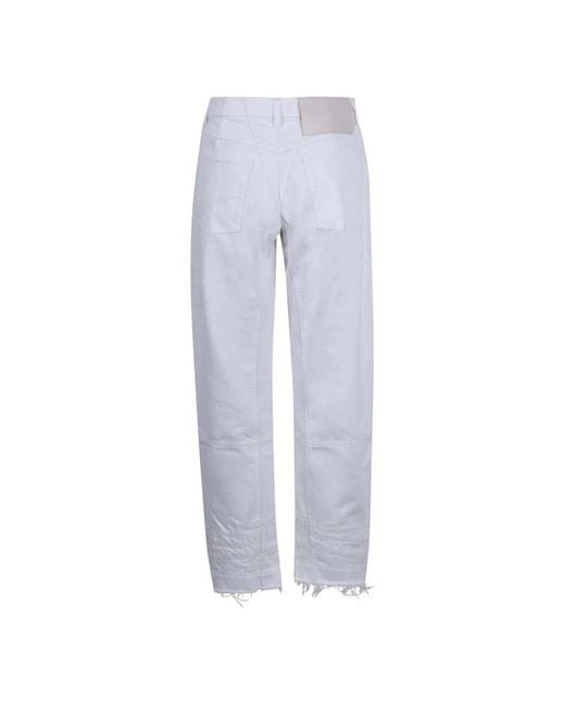 Straight Jeans Jil Sander en coloris Gray