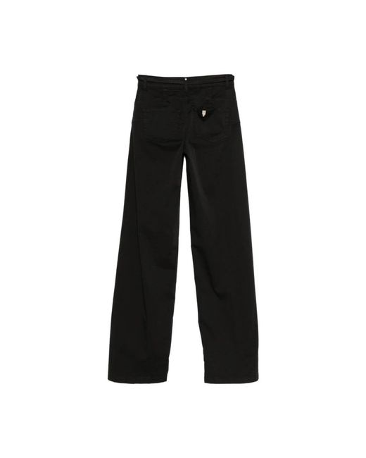 Liu Jo Black Straight Trousers