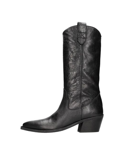 Cowboy Boots Patrizia Bonfanti de color Black