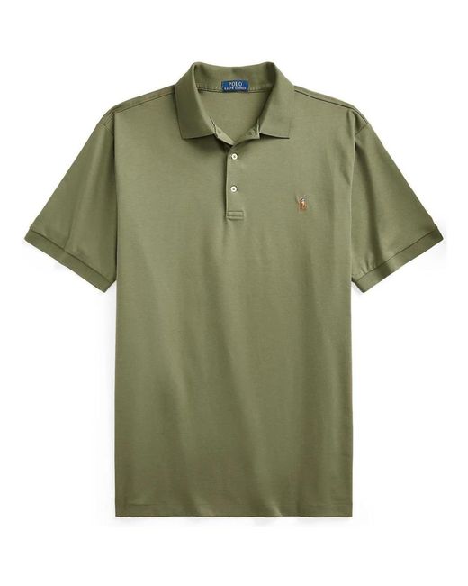Ralph Lauren Green Pony Logo Polo Shirt Polo & T-shirts for men