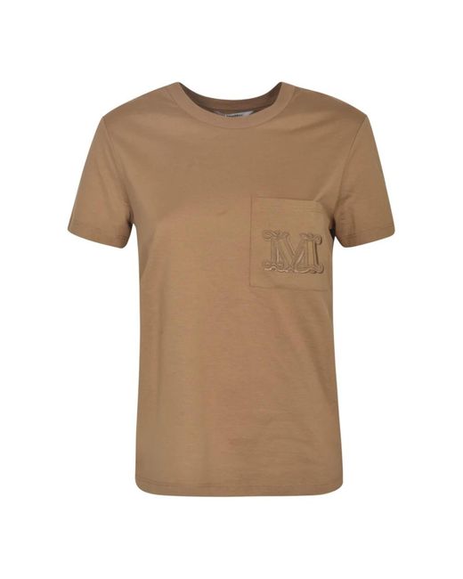 Max Mara Brown T-Shirts