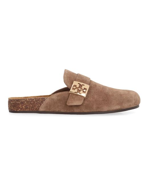 Tory Burch Brown Mules
