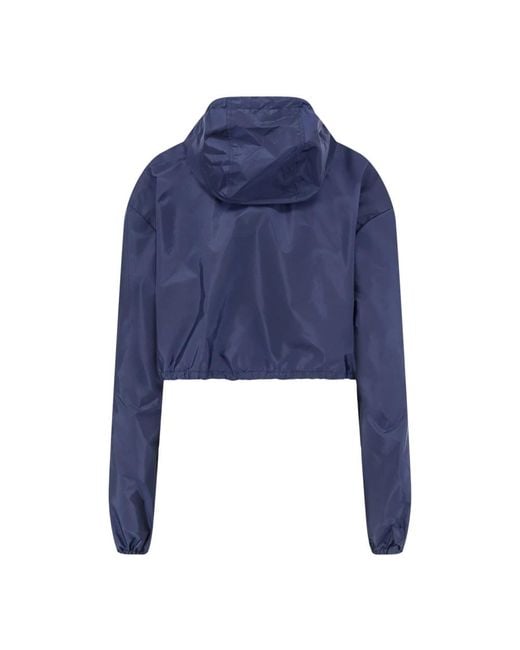Wind Jackets Miu Miu de color Blue