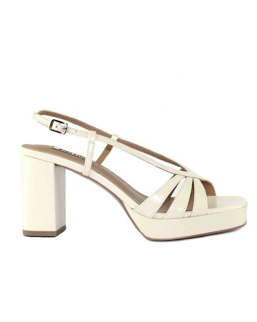 Bibi Lou Metallic High Heel Sandals