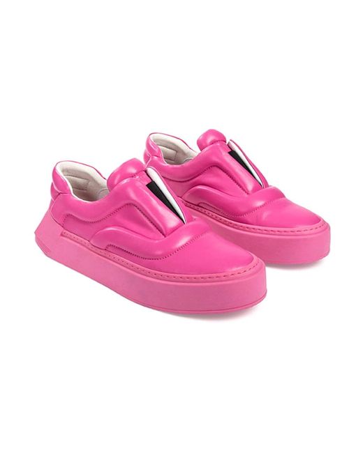 Pierre Hardy Pink Sneakers