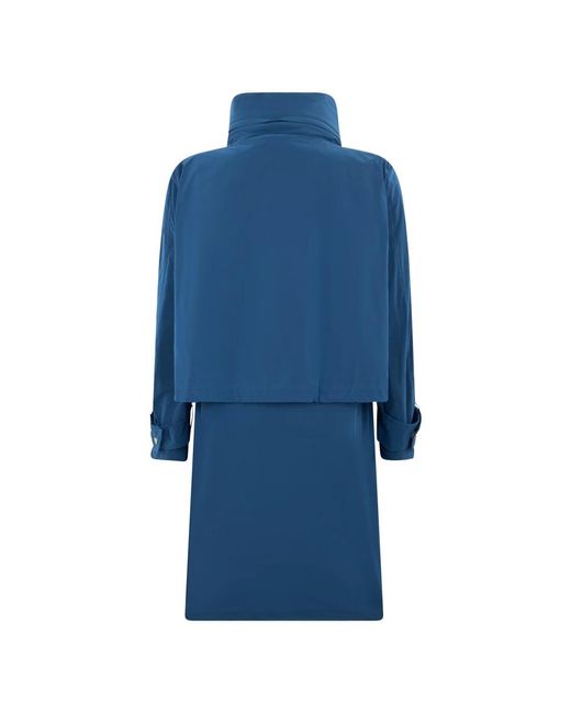 Moorer Blue Trench Coats