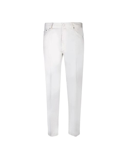 Jacob Cohen White Slim-Fit Jeans for men