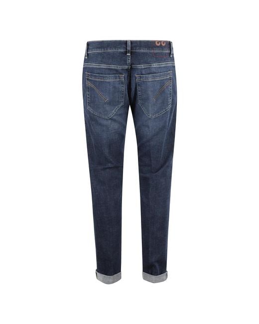 Dondup Blue Slim Fit Jeans for men