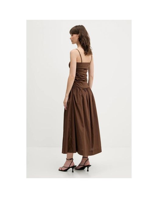 Never Fully Dressed Maxi Jurk in het Brown