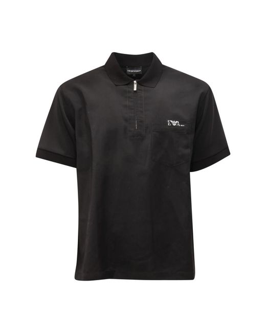 Armani Polo Shirts in het Black voor heren