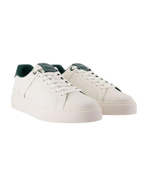 Balmain B Court Sneakers in White für Herren