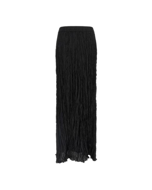 P.A.R.O.S.H. Black Maxi Skirts