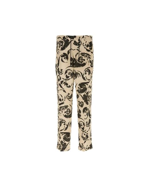Dries Van Noten Metallic Straight Trousers for men
