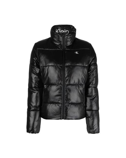 Calvin Klein Black Winter Jackets