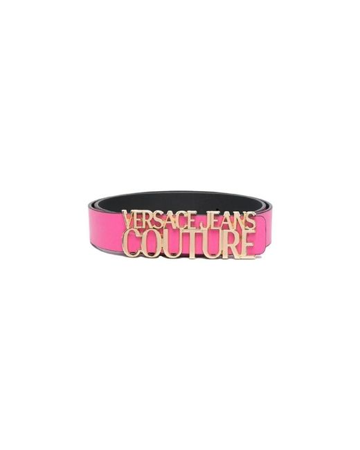 Versace Jeans Couture Pink Belts
