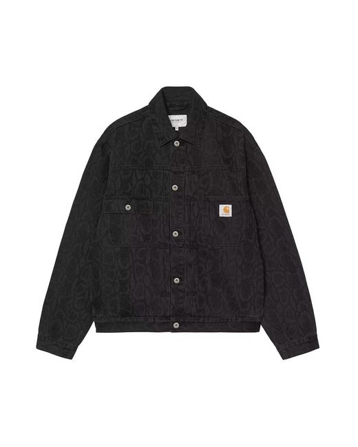 Carhartt Black Denim Jackets for men