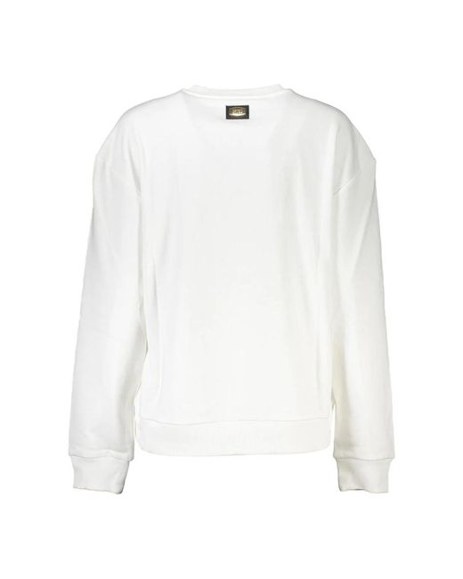 Class Roberto Cavalli White Sweatshirts