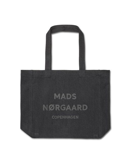 Mads Nørgaard Black Shopping Bags