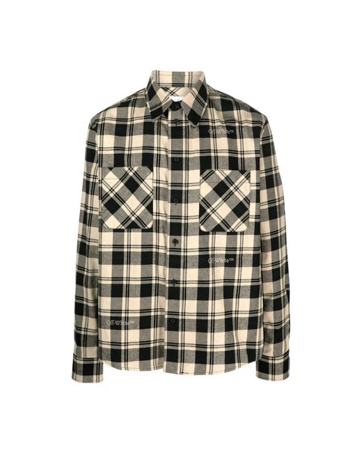 Off-White c/o Virgil Abloh Green Casual Shirts for men