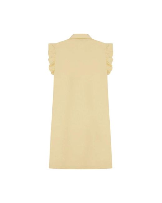 Colmar Yellow Short Dresses