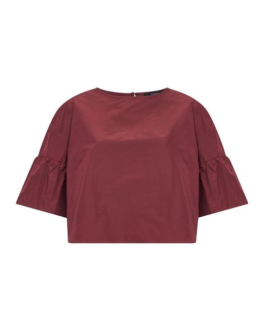 Weekend by Maxmara Red Blouses