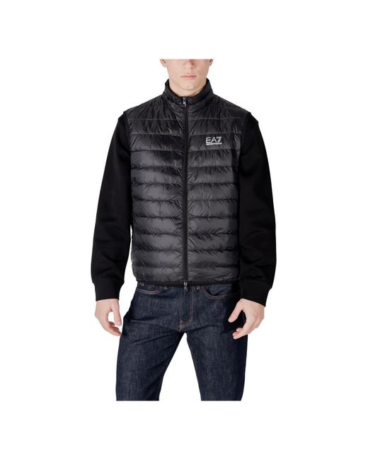 Vests EA7 pour homme en coloris Black