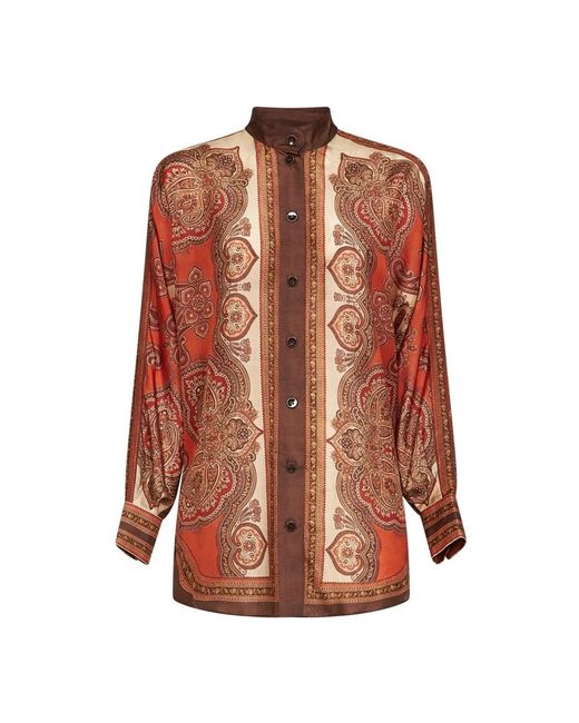 Zimmermann Brown Shirts