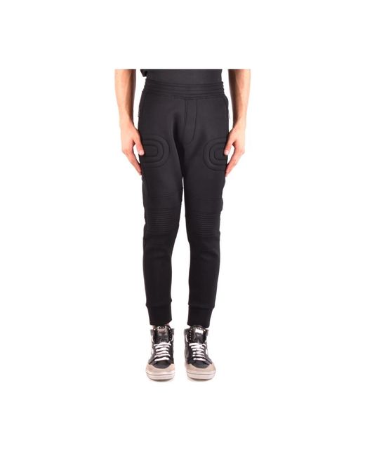 Neil Barrett Black Sweatpants for men