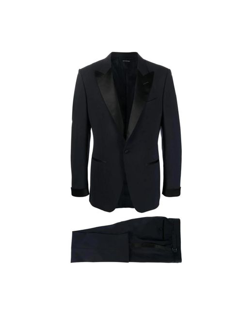 Tom Ford Black Single Breasted Suits for men