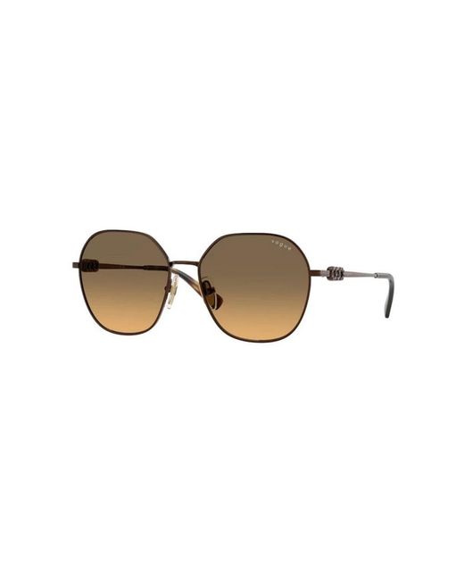 Vogue Brown Authentische Stilvolle Brillen, Premium Qualität!