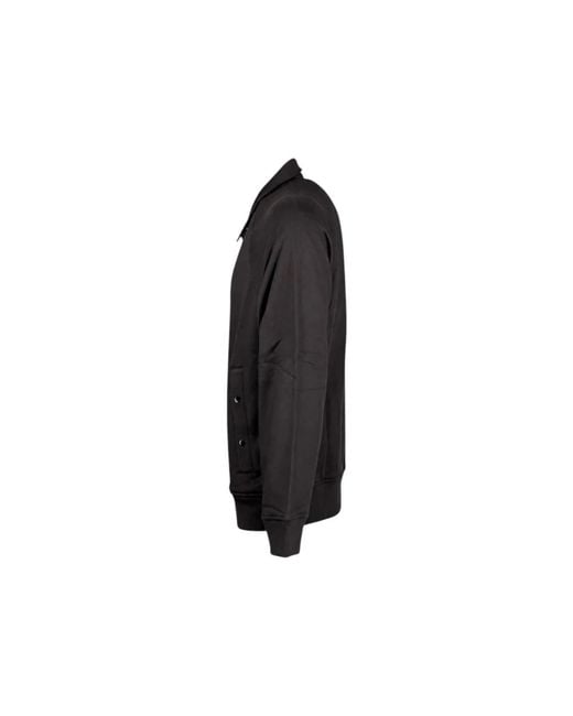 C P Company Black Zip-Throughs for men