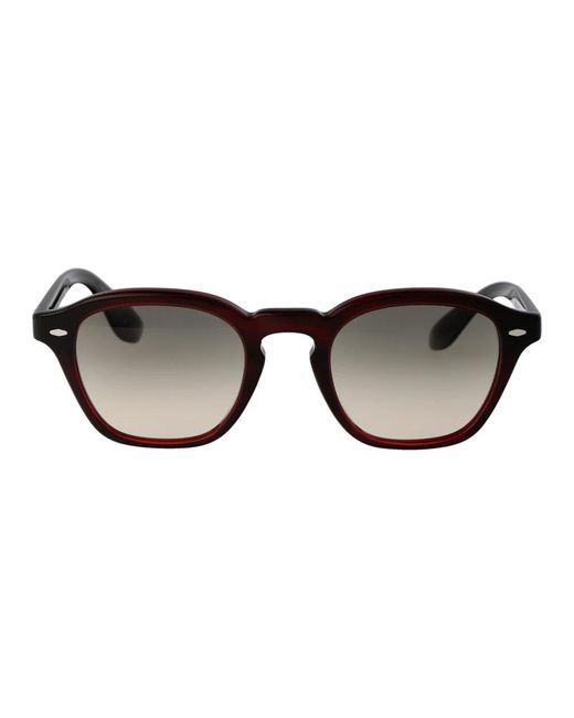 Oliver Peoples Brown Stylische peppe sonnenbrille für den sommer