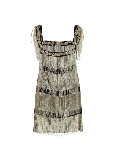 Party Dresses Alberta Ferretti de color Gray