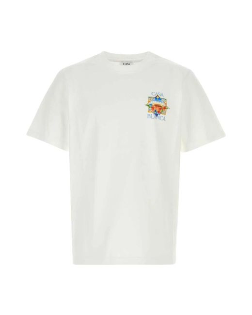 Casablanca White T-Shirts for men