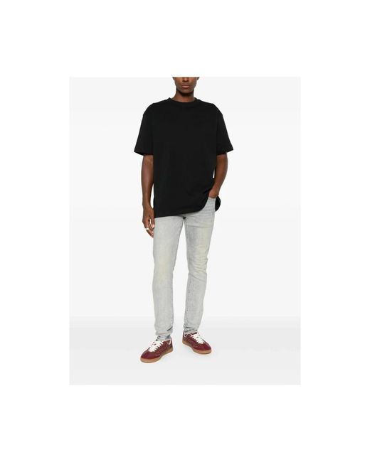 Purple Brand Basic Tee in Black für Herren